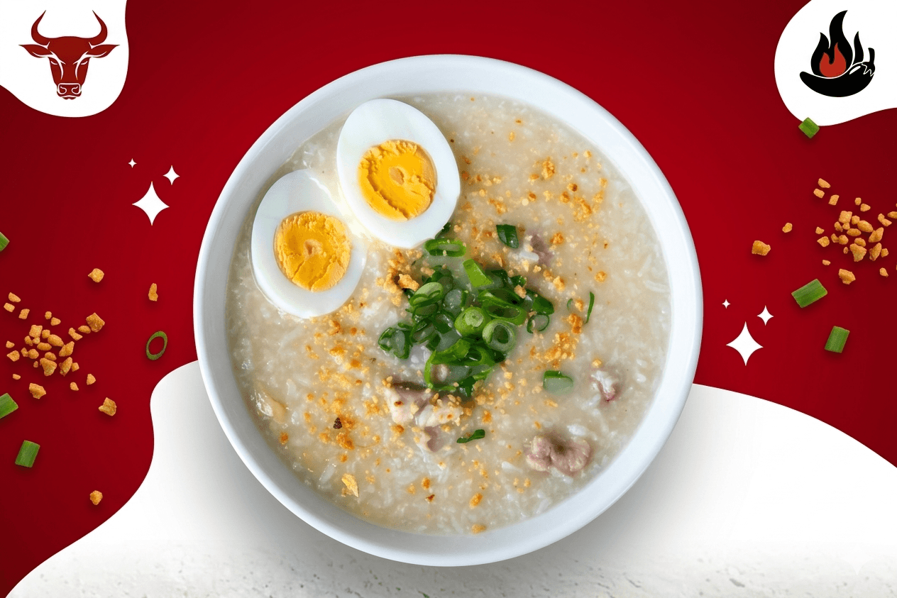Arrozcaldo w/Egg